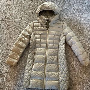 MICHAEL Michael Kors Taupe Puffer Jacket